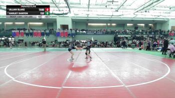 120 lbs 3rd Place - Jillian Blake, Trumbull vs Harley Danton, Plainville