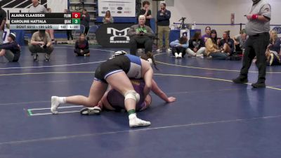 190 lbs Final - Alaina Claassen, Plum vs Caroline Hattala, Quakertown