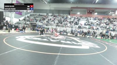 49 kg Cons. Rd Of 32 - Piper Eller, Sanderson Wrestling Academy vs Kaylee Padin, Florida
