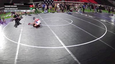 78 lbs Cons. Sub-semis - Tucker Wilson vs Jaxon McCulley