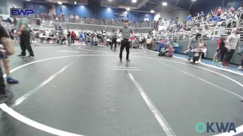 49 lbs Quarterfinal - Achilles Davie, Salina Wrestling Club vs Kyson Copelin, Newkirk Takedown Club