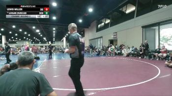 144 lbs Champ. Round 2 - Lewis Miller, Stronghold Wrestling Club vs Logan Duncan, Blackman High School Wrestling