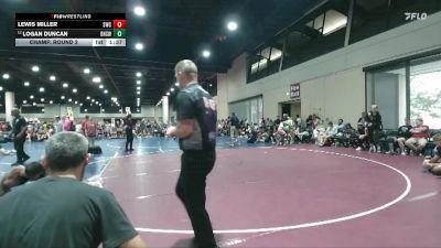 144 lbs Champ. Round 2 - Lewis Miller, Stronghold Wrestling Club vs Logan Duncan, Blackman High School Wrestling