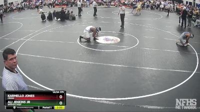 1A/2A 175 3rd Place Match - Karmello Jones, Cross vs Ali Jenkins Jr, Bridges Prep