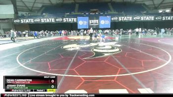 92 lbs Cons. Round 2 - Josiah Evans, Big Cat Wrestling Club vs Dean Carrington, Twin City Wrestling Club
