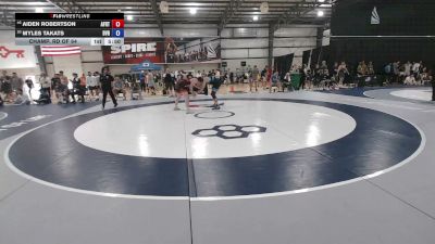 79 kg Champ. Rd Of 64 - Aiden Robertson, Air Force Regional Training Center vs Myles Takats, Buffalo Valley RTC