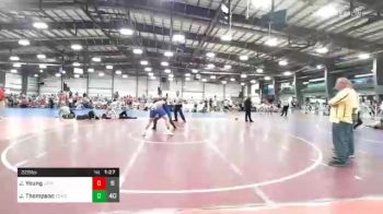 220 lbs Prelims - Jayden Young, Junior Terps vs Jacob Thompson, ECWC