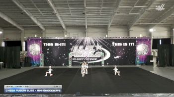 Cheer Fusion Elite - Mini Shockwave [2026 L1 Mini - D2 Day 1] 2026 The U.S. Finals Louisville