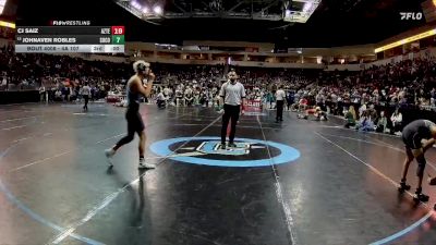 4A 114 lbs Champ. Round 1 - Andres Rambo Lopez, West Las Vegas vs Mark Alarcon, Santa Teresa