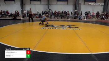 Prelims - Dylan Beddow, Springfield Tech vs Brent Lorin, Johns Hopkins