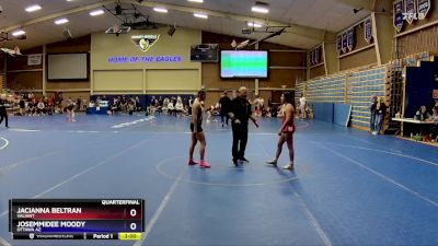 117 lbs Quarterfinal - Jacianna Beltran, Valiant vs Josemmidee Moody, Ottawa AZ