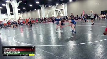 132 lbs Round 4 (8 Team) - Joshua Hale, Team Diamond Fish Pink vs Gunner Marshall, Carolina Exteme Black