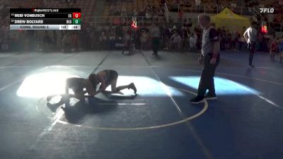 83 lbs Cons. Round 5 - Reid VonBusch, St Gertrude vs Drew Bolyard, Ohio Crazy Goats