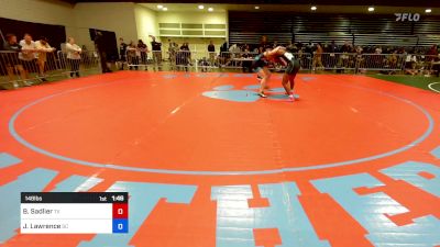 148 lbs Consi Of 8 #1 - Bronwyn "Arsyn" Sadlier, TX vs Jada Lawrence, SC