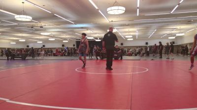 126 lbs Cons. Sub-semis - Andrew Sandoval, Woodlake High School Wrestling vs Nolan Stennett, Rough House Wrestling