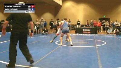 164.4-172.4 lbs Champ. Round 1 - Brayden Shannon, Grit Mat Club vs Marc Kleyman, Beat The Streets New York City