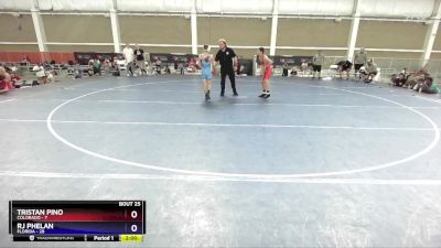 100 lbs 4th Wrestleback (16 Team) - Tristan Pino, Colorado vs RJ Phelan, Florida