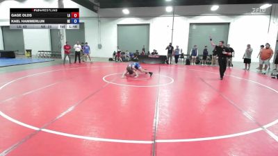 140 lbs Gage Olds, Louisiana vs Kael Hammerlun, Nebraska