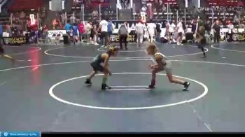 46 lbs Round 1 (6 Team) - Zavery Holmes, ARES White vs Kennedy Turner, ARES Red