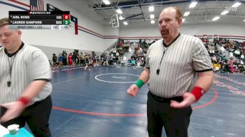 115 lbs 3rd Place Match - Juel Ross, Carl Albert vs Lauren Samford, Rockwall