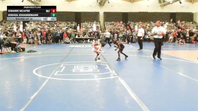 56-B lbs Round Of 32 - Q'Marri McAfee, Milford vs Joshua Johannemann, .