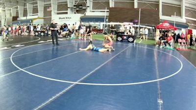 120 lbs Cons. Round 3 - Micah Garcia, California vs Jake Agolia, California