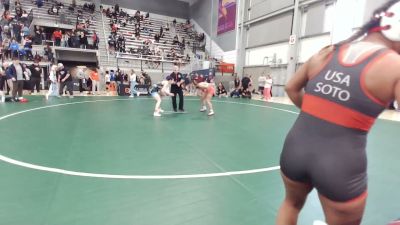 59 kg Champ. Rd Of 16 - Layla Morris, Cardinal WC vs Emily Frost, Iowa Womens Wrestling Club