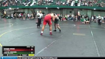 285 lbs Cons. Round 2 - Justin Jeackin, Cleveland State vs Ryder Wiese, Oklahoma