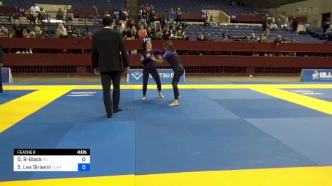 Doris Rivera-Black vs Susanna Lea Sirianni 2024 Pan IBJJF Jiu-Jitsu No-Gi Championship