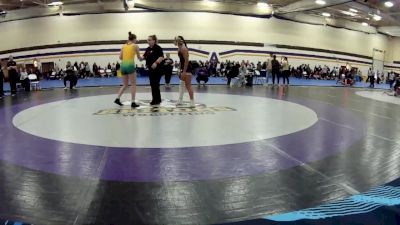 124 lbs Quarterfinal - Madisyn Harrison, Southwestern Michigan College vs Ryleigh Ruiz, Albion College
