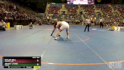 285 lbs 3rd Place Match - Dylan Sell, Central Cass vs Grant Lyons, Lisbon