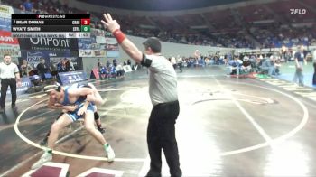 2A/1A Boys 165 Quarterfinal - Bear Doman, Crane Boys vs Wyatt Smith, St. Paul Boys
