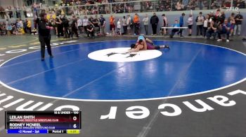 190 lbs Quarterfinal - Leilan Smith, Anchorage Freestyle Wrestling Club vs Rodney Mcneel, Soldotna Whalers Wrestling Club