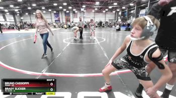 105 lbs Rd# 6- 9:00am Saturday Final Pool - Bruno Cassioppi, POWA vs Brady Slicker, PA Gold