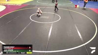 70 lbs Quarterfinals (8 Team) - Tucker Wolf, Grand Rapids vs Jack Grams, Marshall/Lakeville/RTR