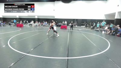 190 lbs William Childs, Georgia vs Maximus Evans-Pryor, Team Kansas Gold
