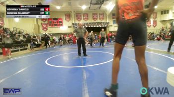 140 lbs Consolation - Heavenly Daniels, Pitbull Wrestling Academy vs Sericko Courtney, KIPP TULSA