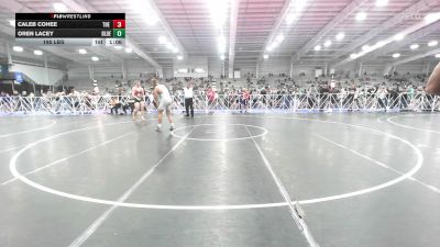 195 lbs Rr Rnd 3 - Caleb Cohee, The Asylum Red vs Oren Lacey, Blue Shell Wrestling Club