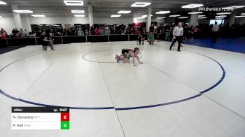 60 lbs Consi Of 8 #2 - Niko Sevastos, Riptide Wrestling Club vs Porter Hall, Massabesic Youth Wrestling Club