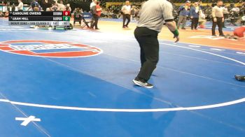 145 Class 2 lbs Cons. Round 2 - Caroline Owens, Seckman vs Leah Hill, Blue Springs South