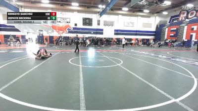 126 lbs Cons. Round 4 - Ernesto Sanchez, Centennial (Corona) vs Zephyr Becerra, San Clemente