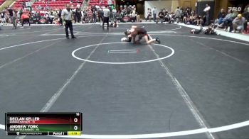 100 lbs Round 2 (6 Team) - Declan Keller, Kansas Mayhem vs Andrew York, The Untouchables