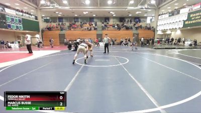 120 lbs Cons. Round 4 - Marcus Busse, Del Norte vs Fedor Nikitin, Temecula Valley