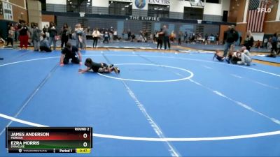 40-42 lbs Round 2 - Ezra Morris, SYRACUSE vs James Anderson, Morgan