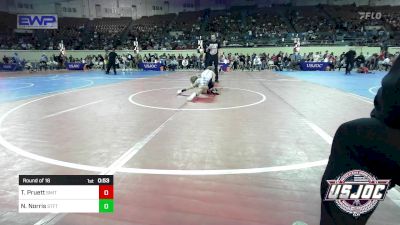 64 lbs Round Of 16 - Tucker Pruett, Smith Wrestling Academy vs Nathan Norris, Standfast