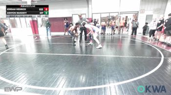 132-140 lbs Rr Rnd 1 - Jordan Hedrick, Husky WC vs Ashton Marzett, KIPP TULSA