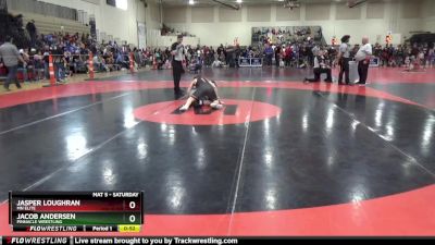 125 lbs Round 2 - Jasper Loughran, MN Elite vs Jacob Andersen, Pinnacle Wrestling