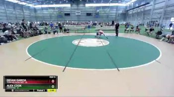 94 lbs Round 2 (8 Team) - Devan Garcia, Team Michigan Red vs Alex Cook, Louisiana