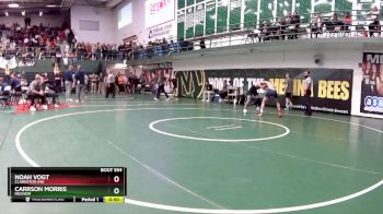 120 lbs Cons. Round 4 - Noah Vogt, Clarkston (MI) vs Carrson Morris, Midview