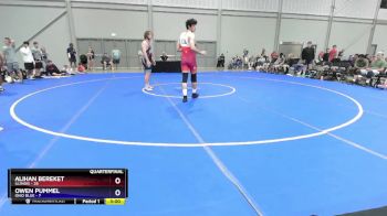 215 lbs Quarterfinals (8 Team) - Alihan Bereket, Illinois vs Owen Pummel, Ohio Blue